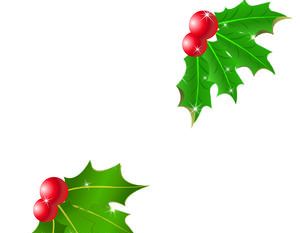 300x233 Christmas Mistletoe Banner Free Vector Free Vectors Ui Download