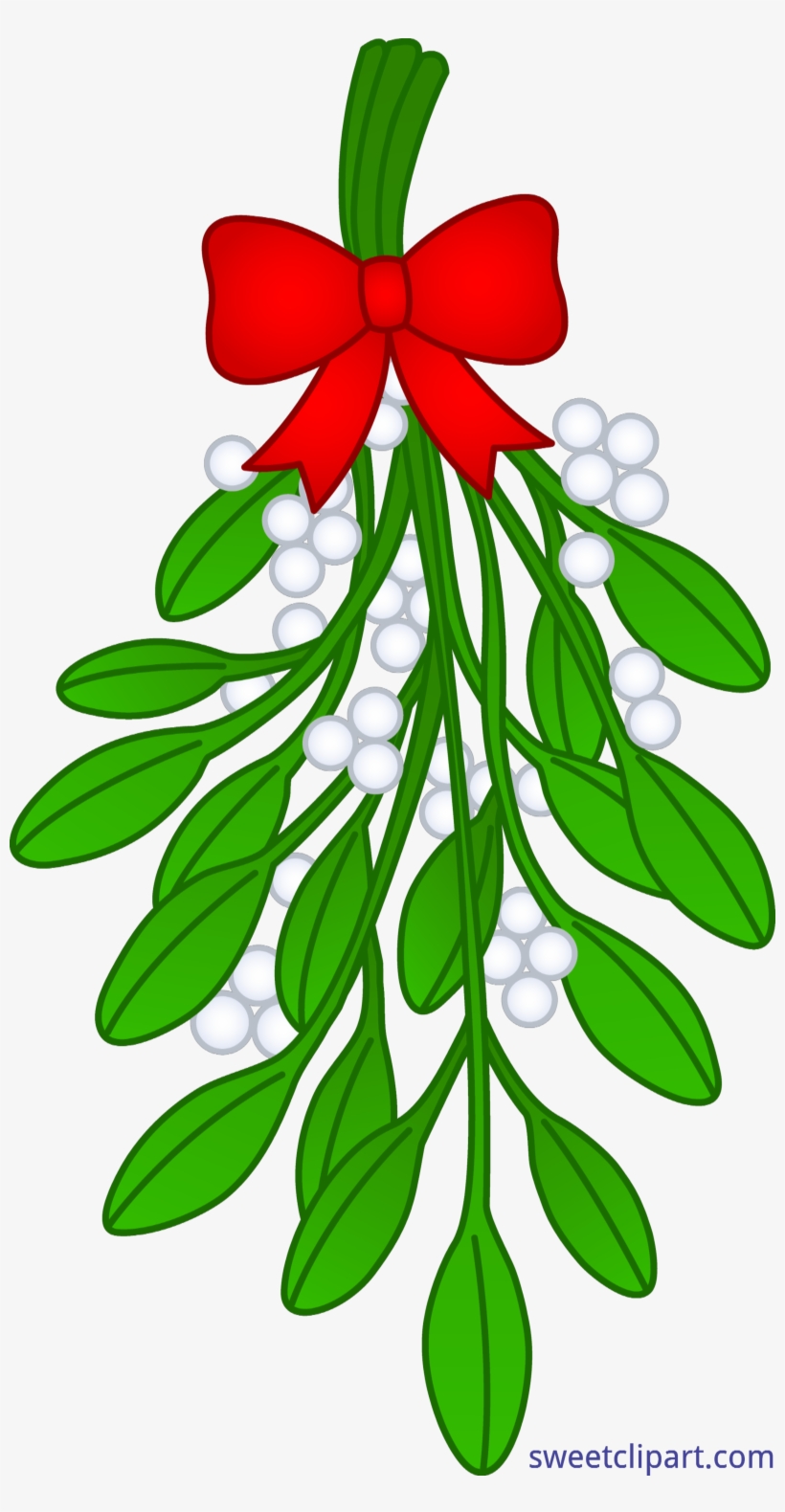 Mistletoe Vector Christmas Tree 820x1580 Mistletoe Vector Christmas Tree