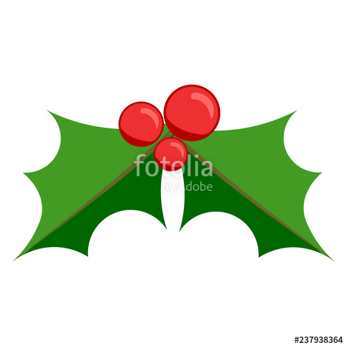 500x500 Mistletoe Vector Illustration Stock Image And Royalty Free Vector