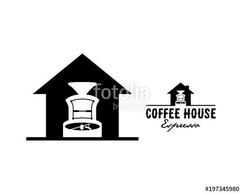 Mixer Coffee Factory House Sign Symbol Vintage Logo Vector Stock 500x400 Mixer Coffee Factory House Sign Symbol Vintage Logo Vector Stock