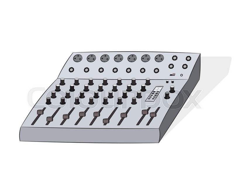 Cartoon Audio Mixer, Vector Stock Vector Colourbox 800x667 Cartoon Audio Mixer, Vector Stock Vector Colourbox