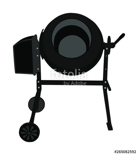 Concrete Mixer Vector Icon, Cement Mixer Vector, Pouring Cement 443x500 Concrete Mixer Vector Icon, Cement Mixer Vector, Pouring Cement