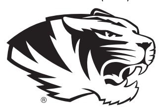 333x222 University Of Missouri Tiger Black White Logo Add This Logo