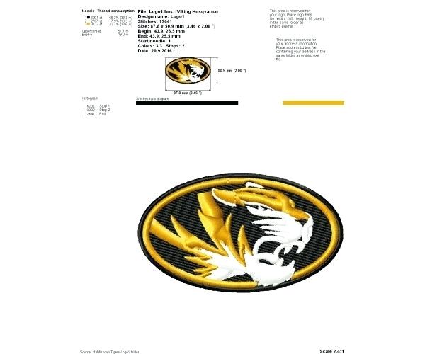 600x500 Mizzou Tiger Logo Police