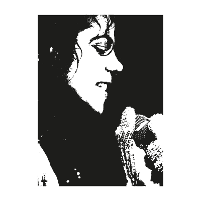 400x400 Logo Michael Jackson Face Vector Free Download