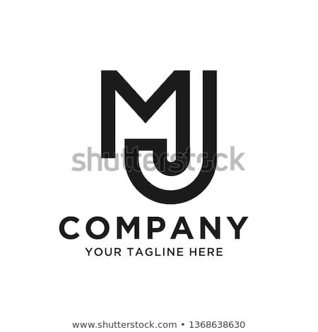450x470 Mj Letter Mark Logo Template, Vector Text And Color