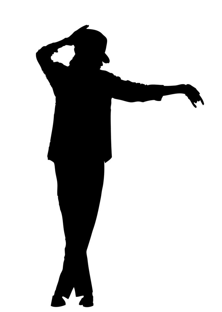 755x1059 Michael Jackson Silhouette Vector
