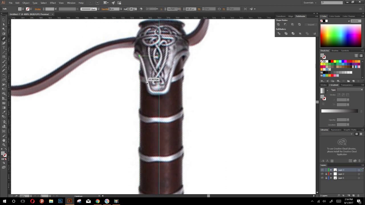 1280x720 Thor's Hammer Vector Illustration