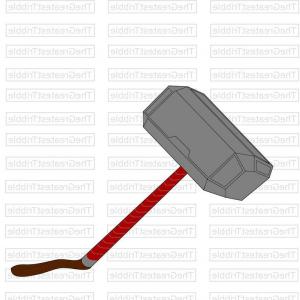 300x300 Thors Hammer Mjolnir Png Vector Catchsplace