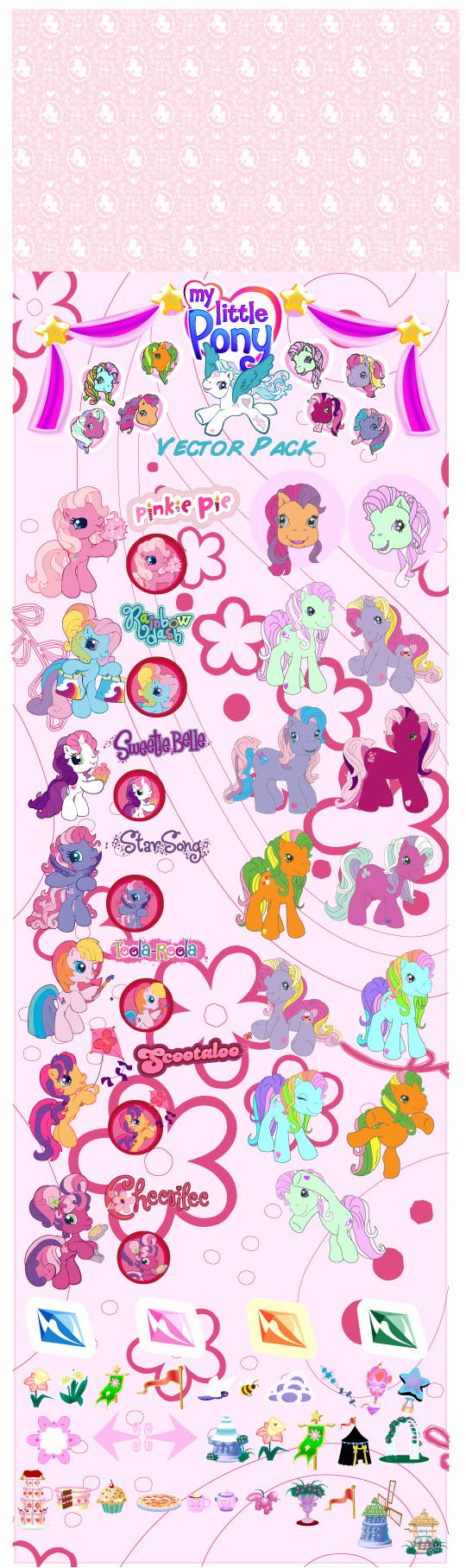 540x1816 My Little Pony Cartoon Clip Art
