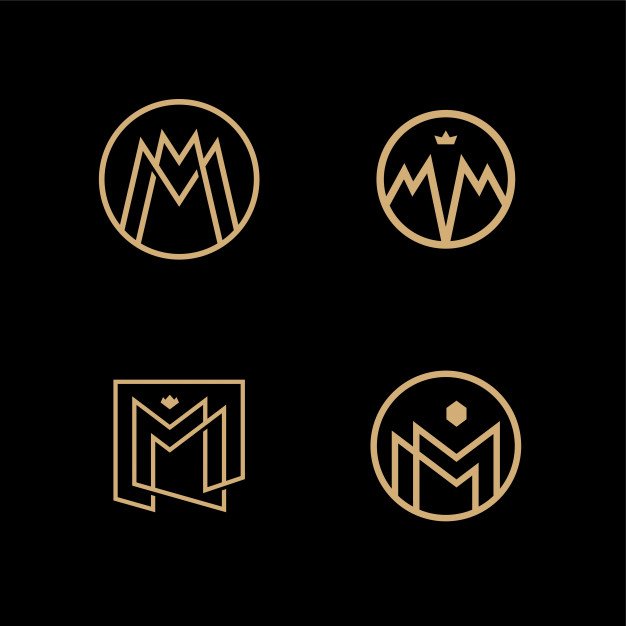 Mm Lettermark Monogram Circle Round Logo Vector Vector Premium 626x626 Mm Lettermark Monogram Circle Round Logo Vector Vector Premium