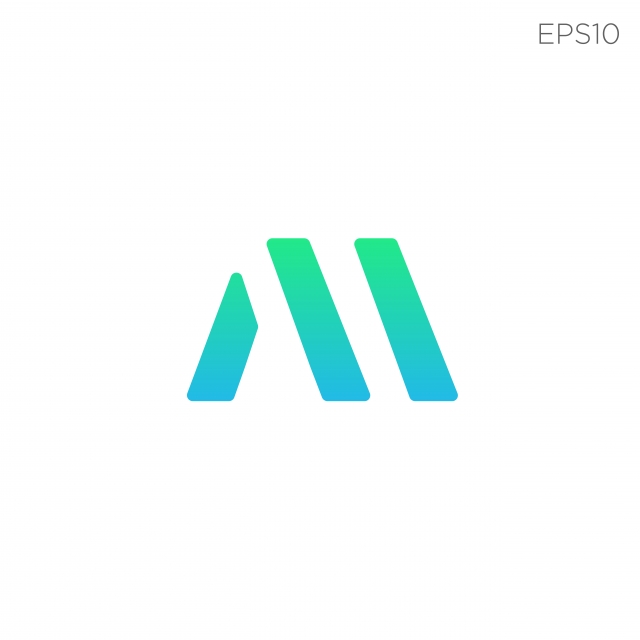 Monogram Initial M M Logo Template Black Color Vector Illustration 640x640 Monogram Initial M M Logo Template Black Color Vector Illustration