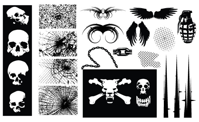 645x395 Mma Shirt Design Vector Pack