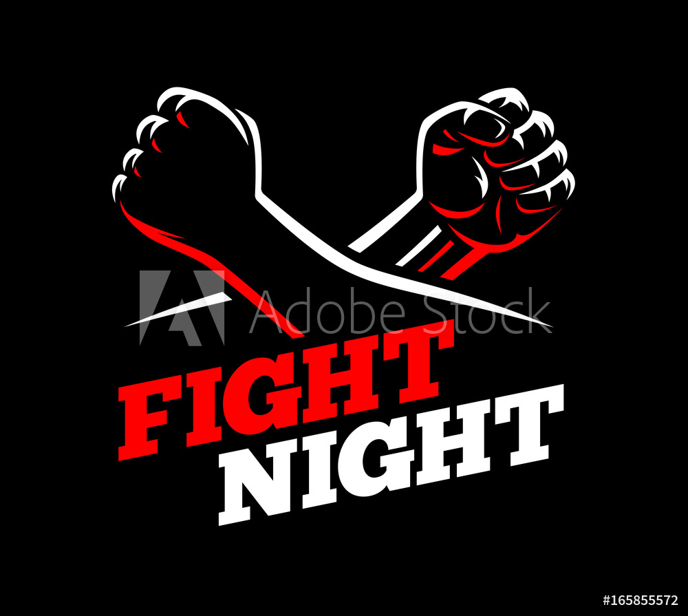 1000x895 Valokuva Vector Clenched Fists Fight Mma, Kick Boxing, Karate