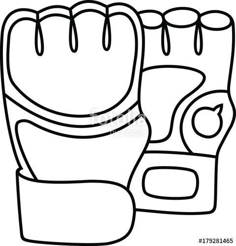 480x500 Fight Gloves Mma Stock Image And Royalty Free Vector