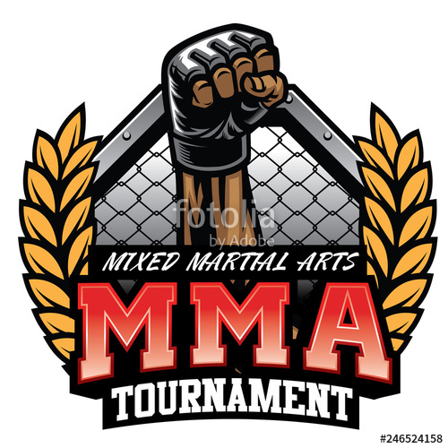 500x500 Mma Badge Design Stock Image And Royalty Free Vector