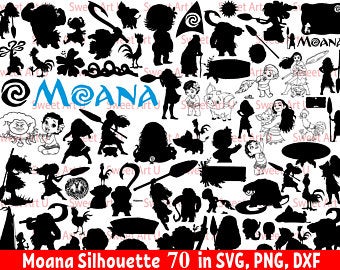 Moana Clipart Cricut Silhouette For Free Download And Use Images 340x270 Moana Clipart Cricut Silhouette For Free Download And Use Images