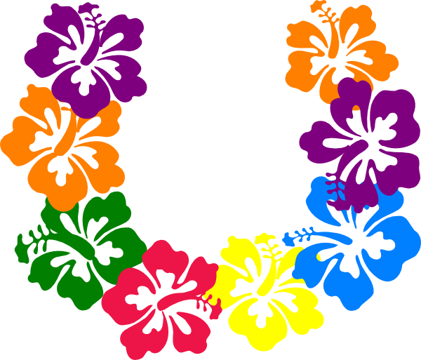 Hawaiian Flower Clip Art Hibiscus Lei Clip Art 600x513 Hawaiian Flower Clip Art Hibiscus Lei Clip Art