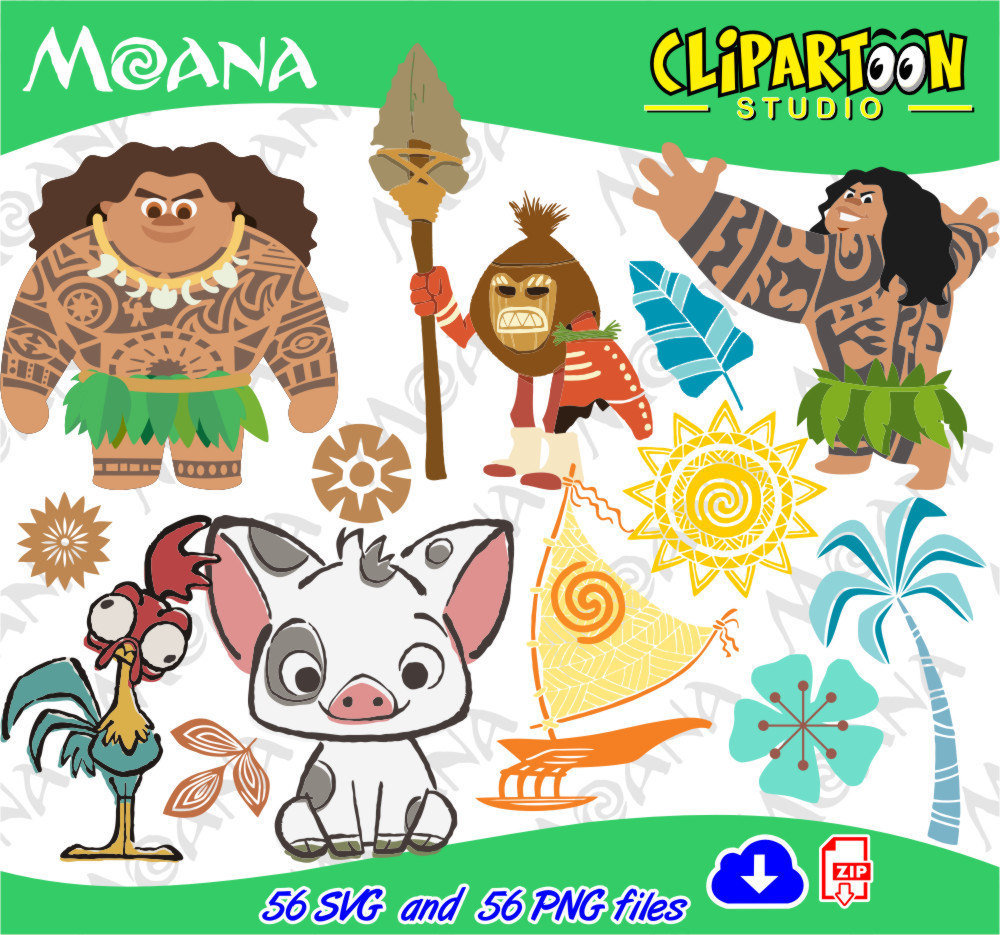 Moana Vector Images 1000x935 Moana Vector Images