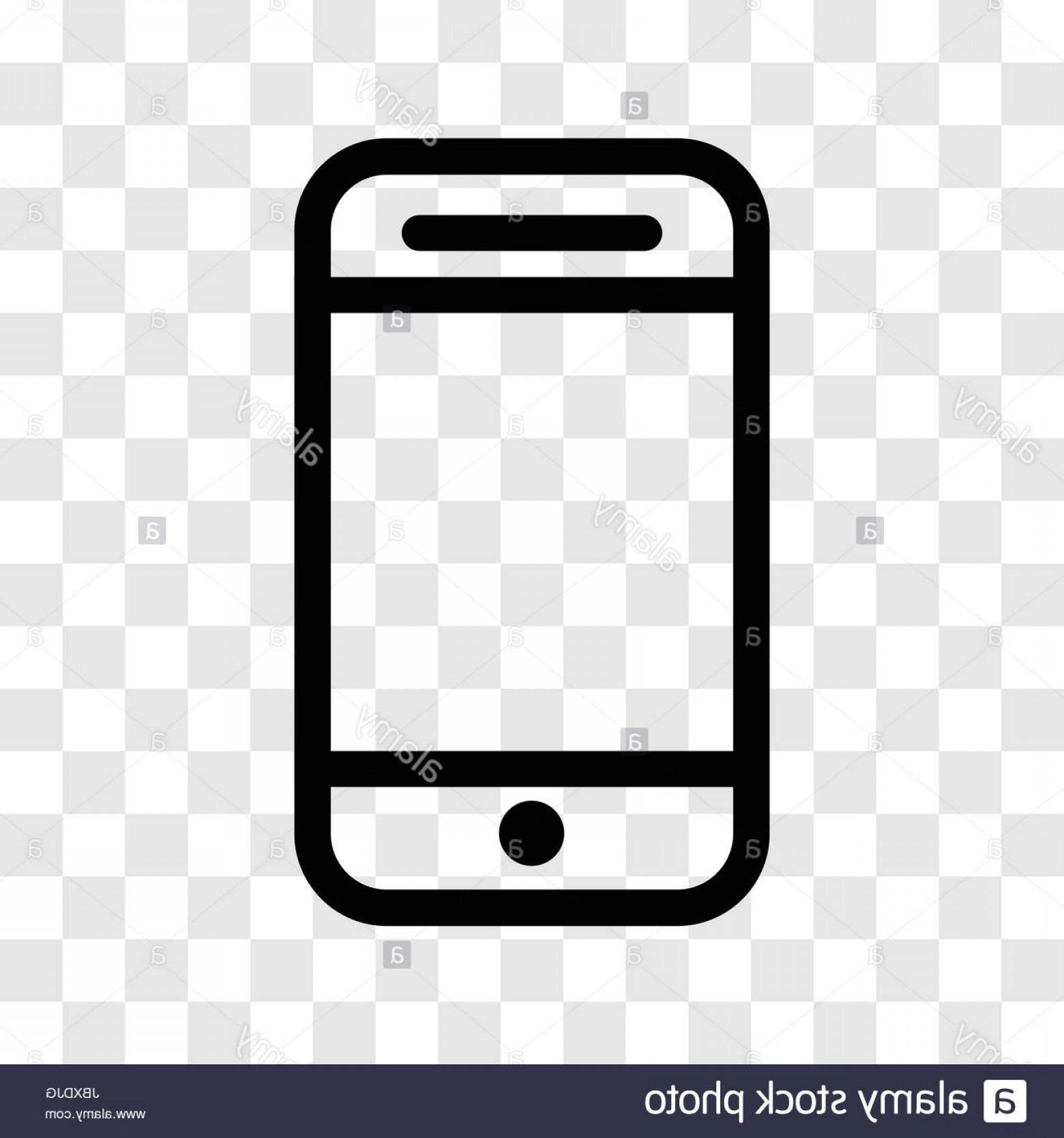 1560x1668 Stock Photo Mobile Smartphone Icon Iconic Symbol On Transparency