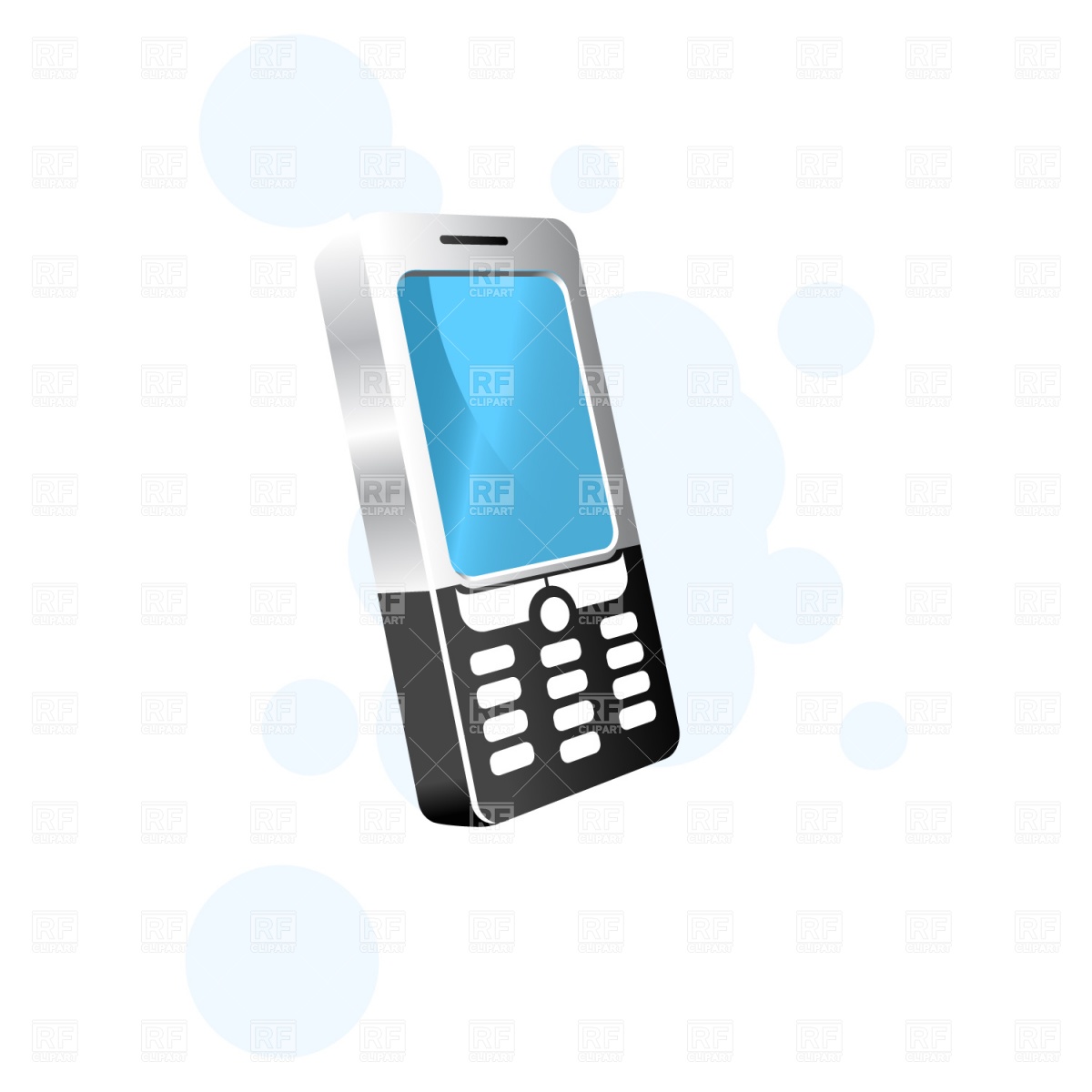 1200x1200 Cell Phone Vector Image Of Technology Prague