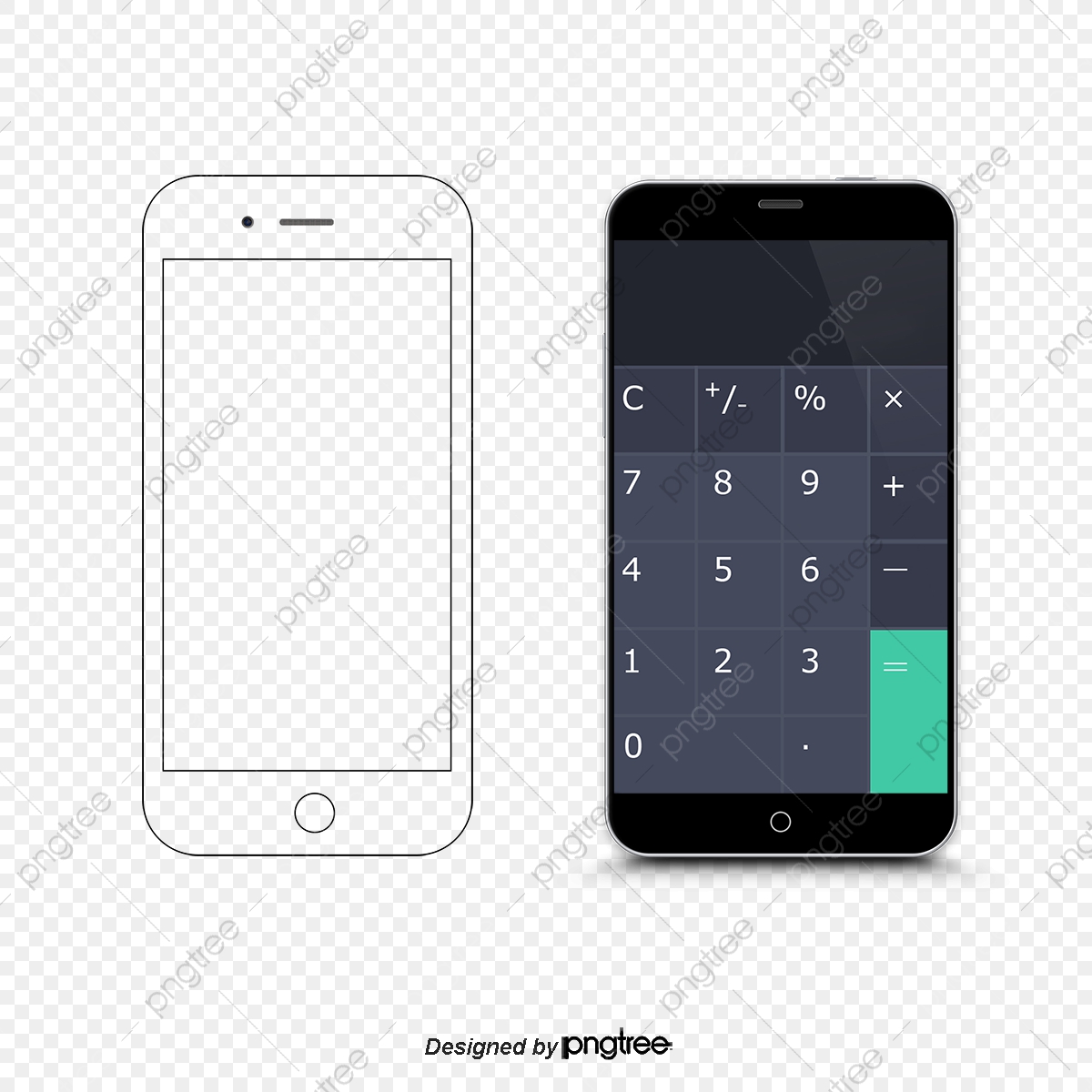 1200x1200 White Apple Mobile Phone, Apple Vector, Mobile Vector, Phone