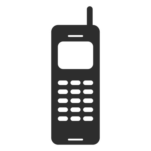 512x512 Mobile Phone With Antenna Icon