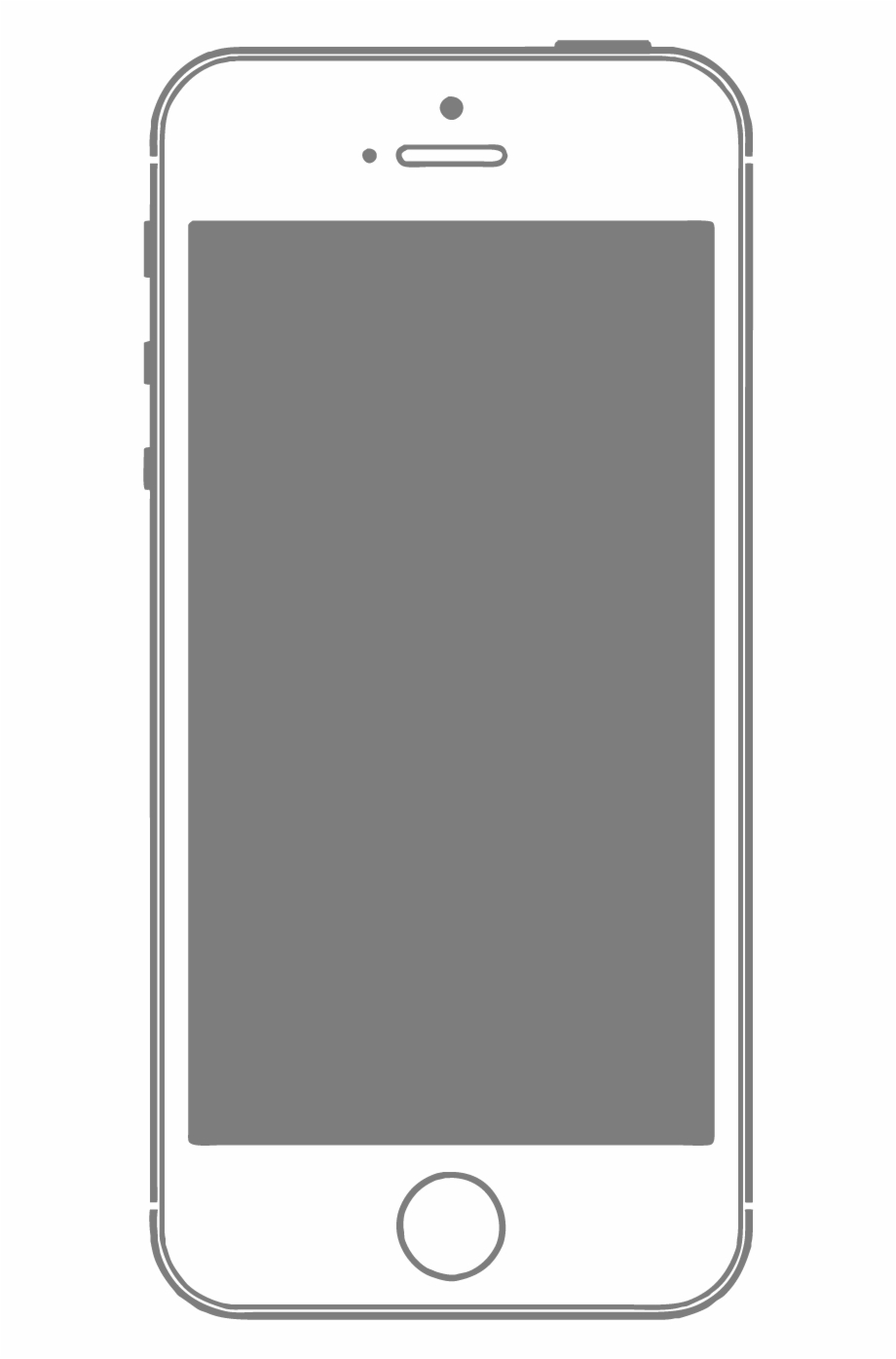 920x1395 Phone Frame Png