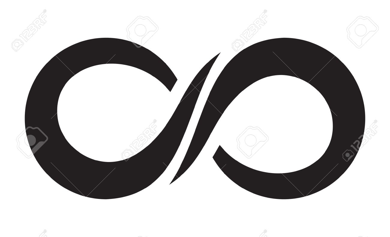 Infinity Icon Vector 1300x790 Infinity Icon Vector