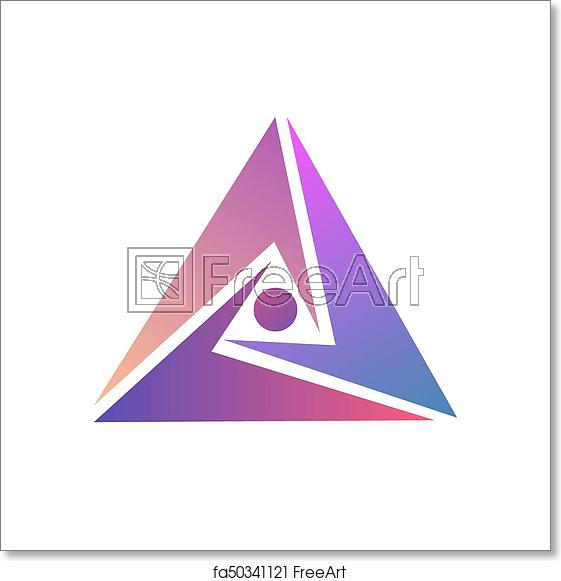 Free Art Print Of Abstract Logo Design Logo Triangle Template 561x581 Free Art Print Of Abstract Logo Design Logo Triangle Template