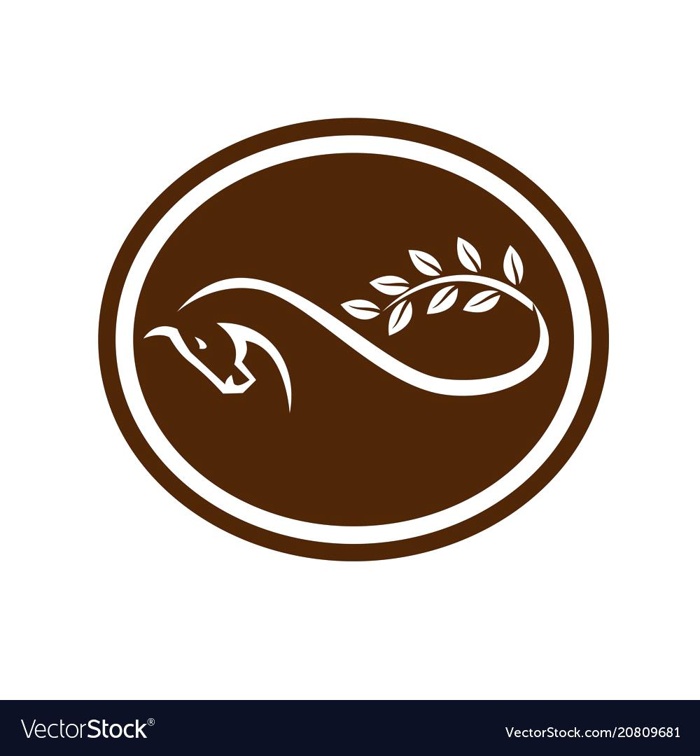 1000x1080 Mobius Circle Horse Strip Branch Oval Vector Image Mobius Circle