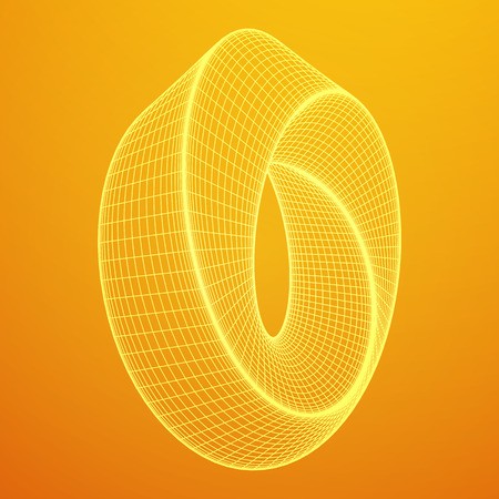 450x450 Mobius Strip Ring Sacred Geometry Royalty Free Vector Graphics