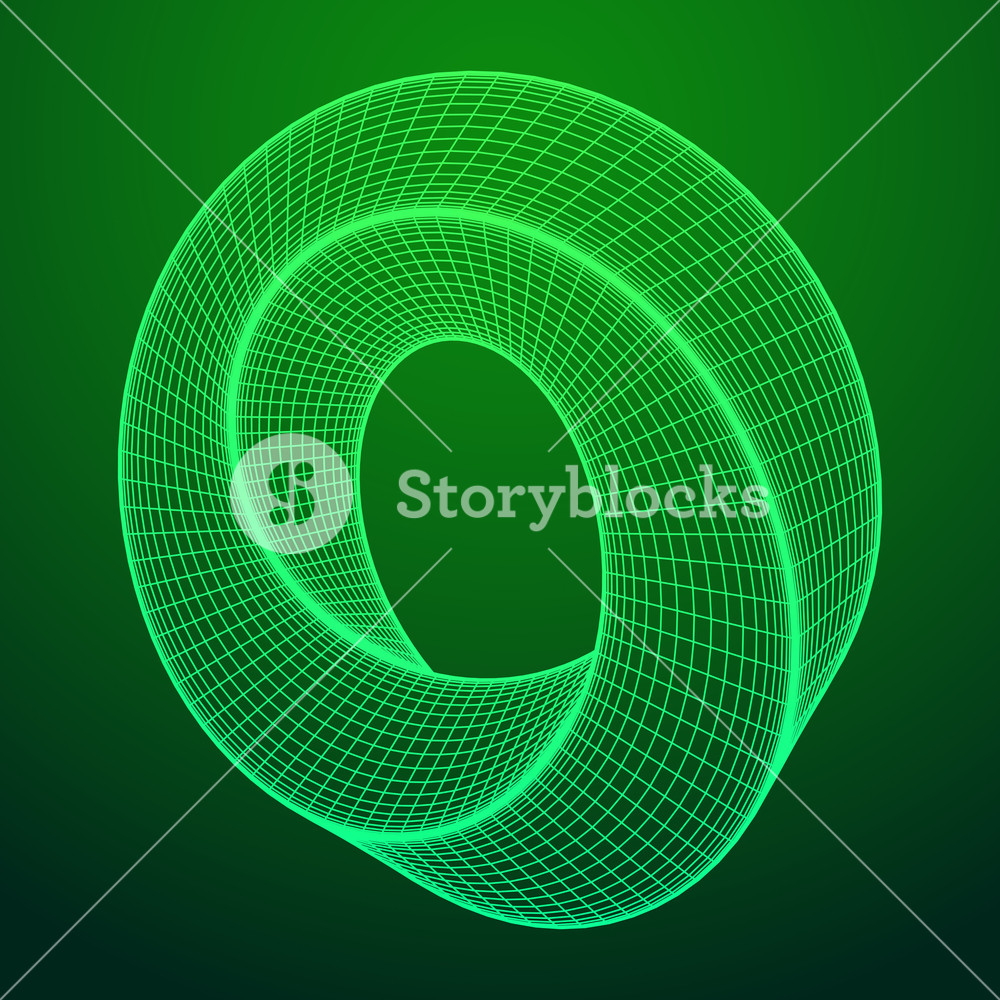 1000x1000 Mobius Strip Ring Sacred Geometry Spatial Figure With Upturned