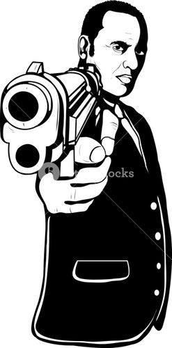 247x500 Gangsters Royalty Free Vectors