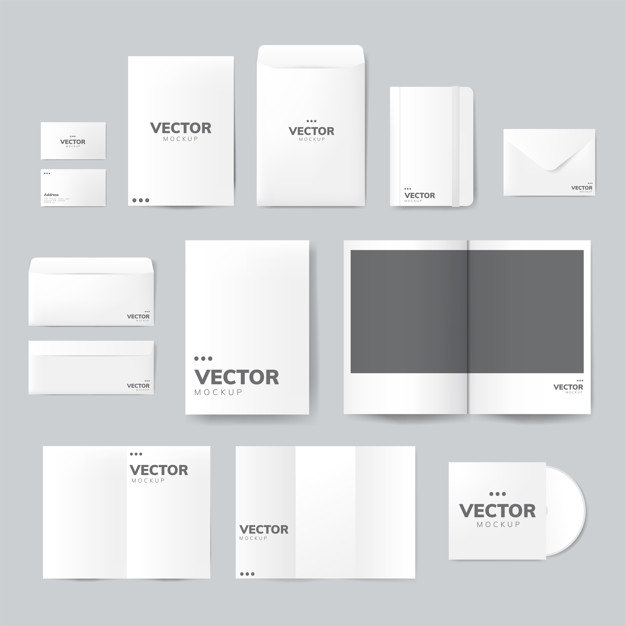 Set Of Printing Material Designs Mockup Vector Vector Free Download 626x626 Set Of Printing Material Designs Mockup Vector Vector Free Download