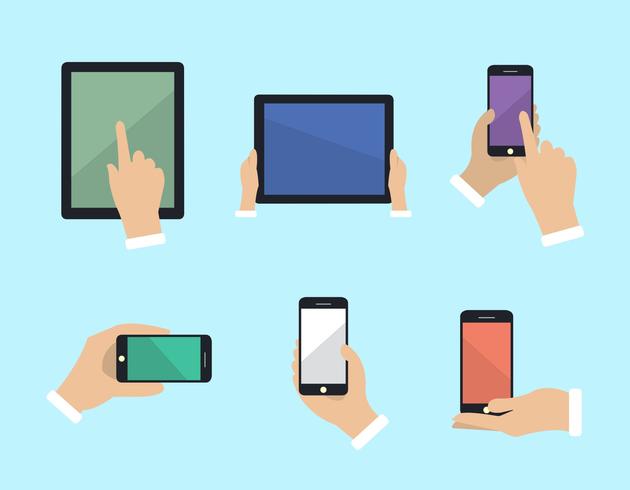 Tech Mockup Vector Set 630x490 Tech Mockup Vector Set