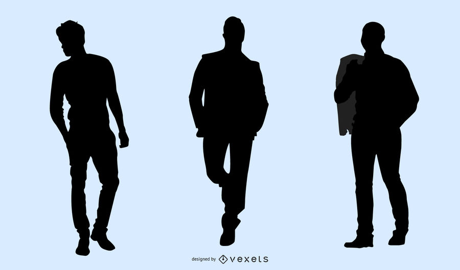 900x529 Male Model Pack Silhouette