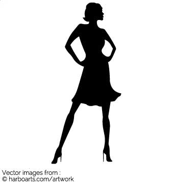 335x355 Download Model Silhouette