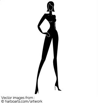 335x355 Download Silhouette Fashion Model