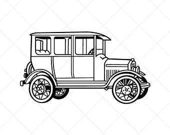 Ford Model T Clipart Vector Clip Art Graphics Digital Etsy 340x270 Ford Model T Clipart Vector Clip Art Graphics Digital Etsy