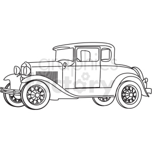 Model T Ford Outline Vector Clipart Royalty Free Gif 300x300 Model T Ford Outline Vector Clipart Royalty Free Gif