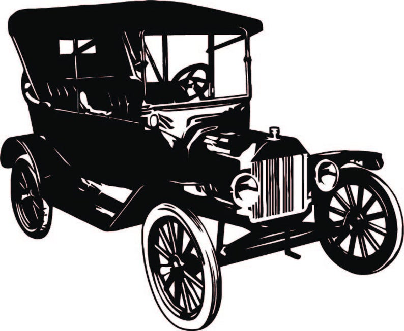 Vintage Ford Model T Classic Vintage Retro Car Etsy 794x652 Vintage Ford Model T Classic Vintage Retro Car Etsy