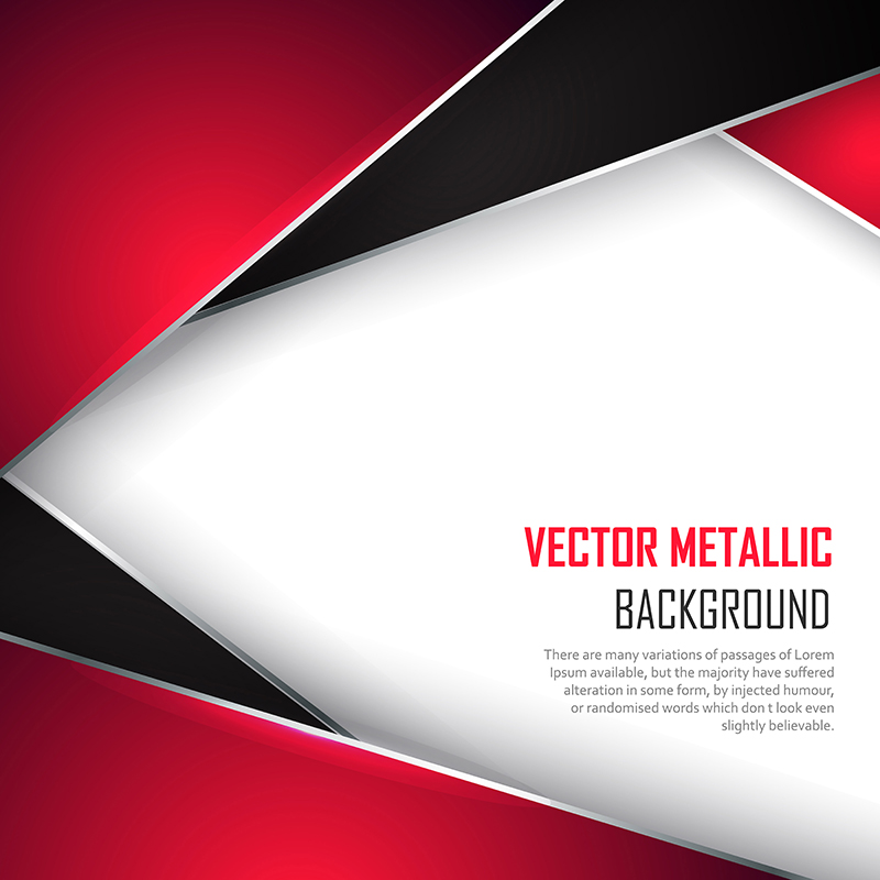 800x800 Modern Abstract Red And Black Metallic Background