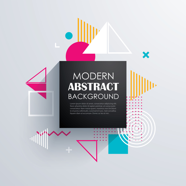 600x600 Vector Modern Abstract Background Material Free Download