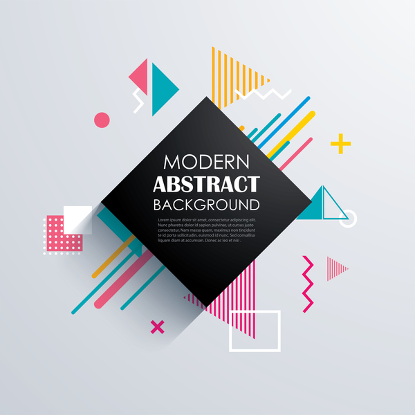 600x600 Vector Modern Abstract Background Material Free Download