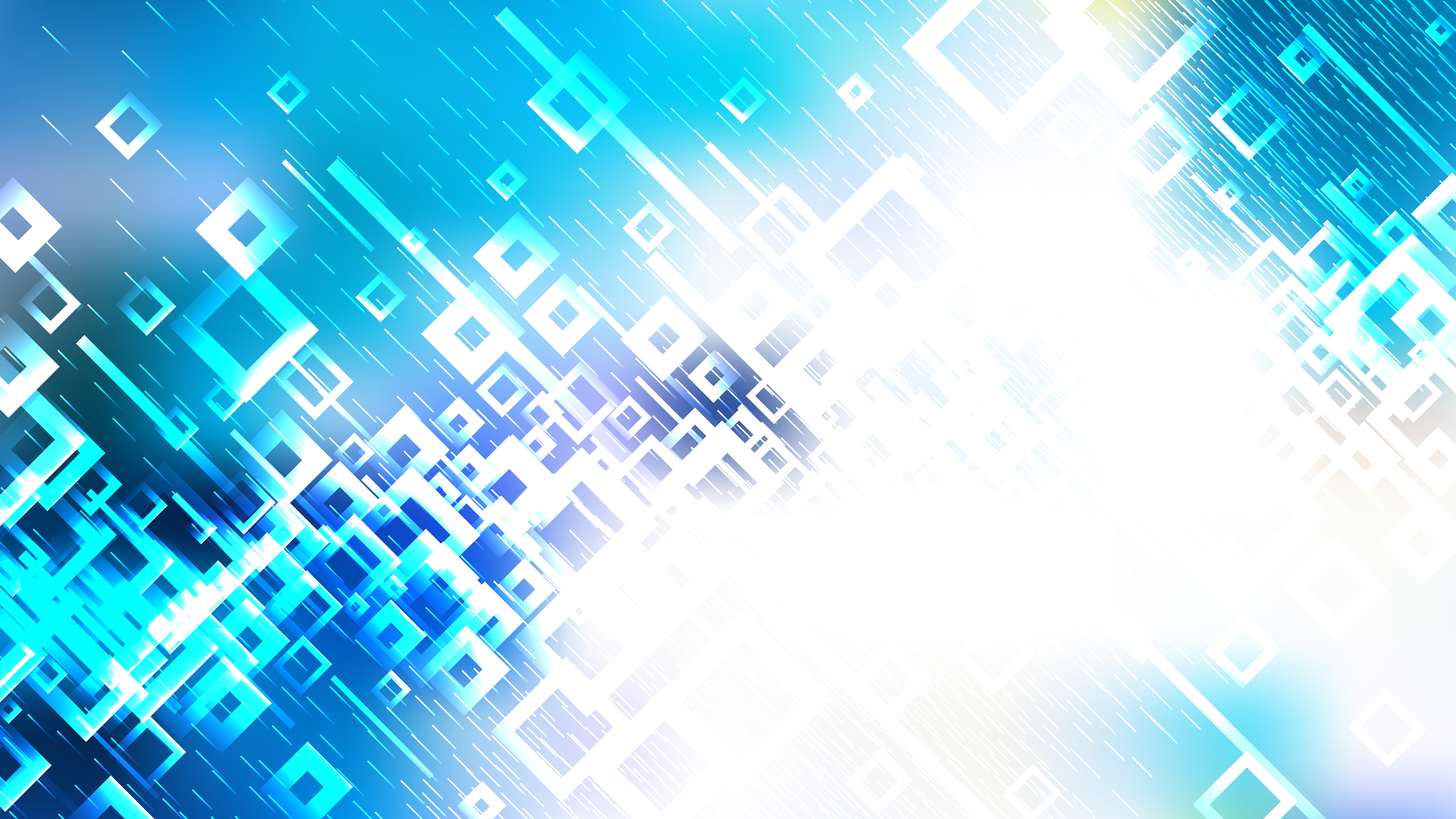 8000x4500 Modern Abstract Blue And White Squares Background Vector