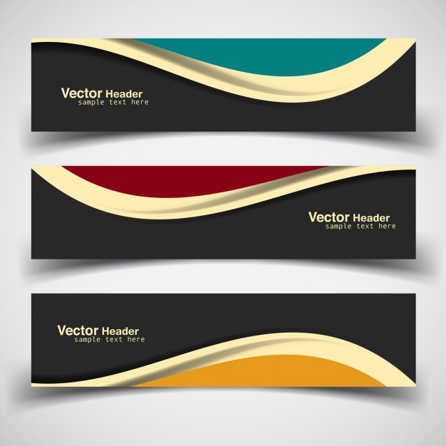 Modern Banner Vector at Vectorified.com | Collection of Modern Banner ...