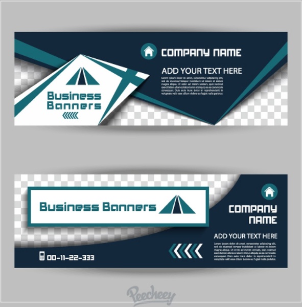 591x600 Blue Modern Banner Free Vector In Adobe Illustrator