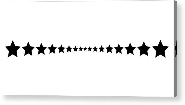 Star Line Divider Vector Design Footer Modern Border Acrylic Print 634x361 Star Line Divider Vector Design Footer Modern Border Acrylic Print