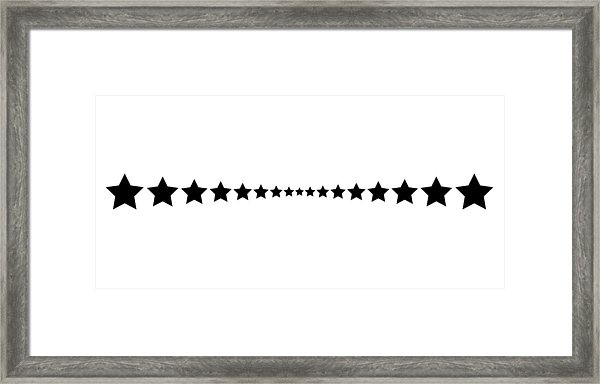 Star Line Divider Vector Design Footer Modern Border Framed Print 600x384 Star Line Divider Vector Design Footer Modern Border Framed Print